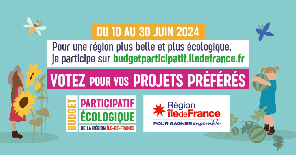 Budget participatif écologique 2024 - La Citrouille de Cesson Vert-Saint-Denis a besoin de vos votes d'ici au 30 juin !