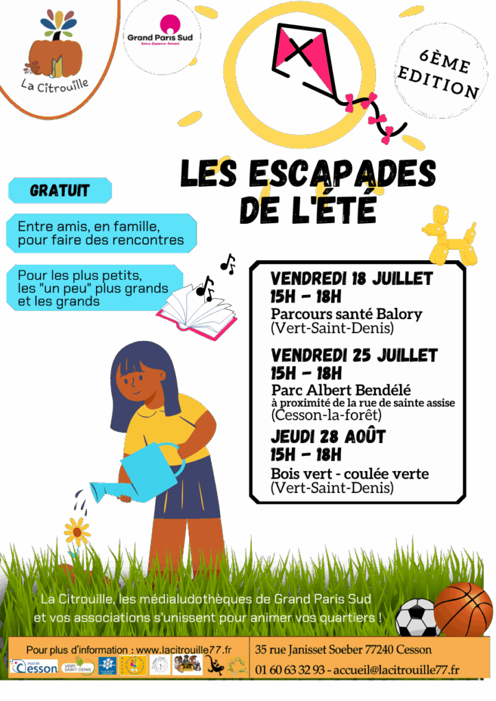 Les Escapades 2025 - affiche