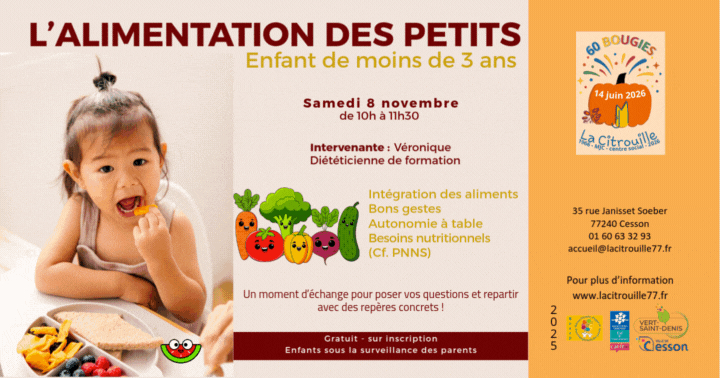 à La Citrouille, MJC Centre social de Cesson Vert-Saint-Denis