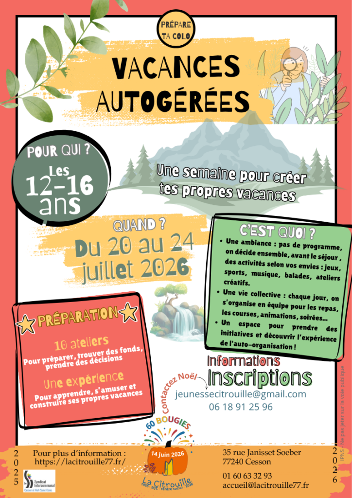 Prépare ta colo : Une saison pour créer tes vacances en juillet2026