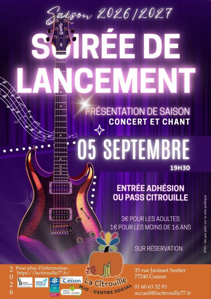 La Citrouille vous invite à découvrir en avant-première sa nouvelle saison culturelle. Spectacles, projections, ateliers, conférences… la programmation 2026-2027 est riche, variée, pour tous les publics.