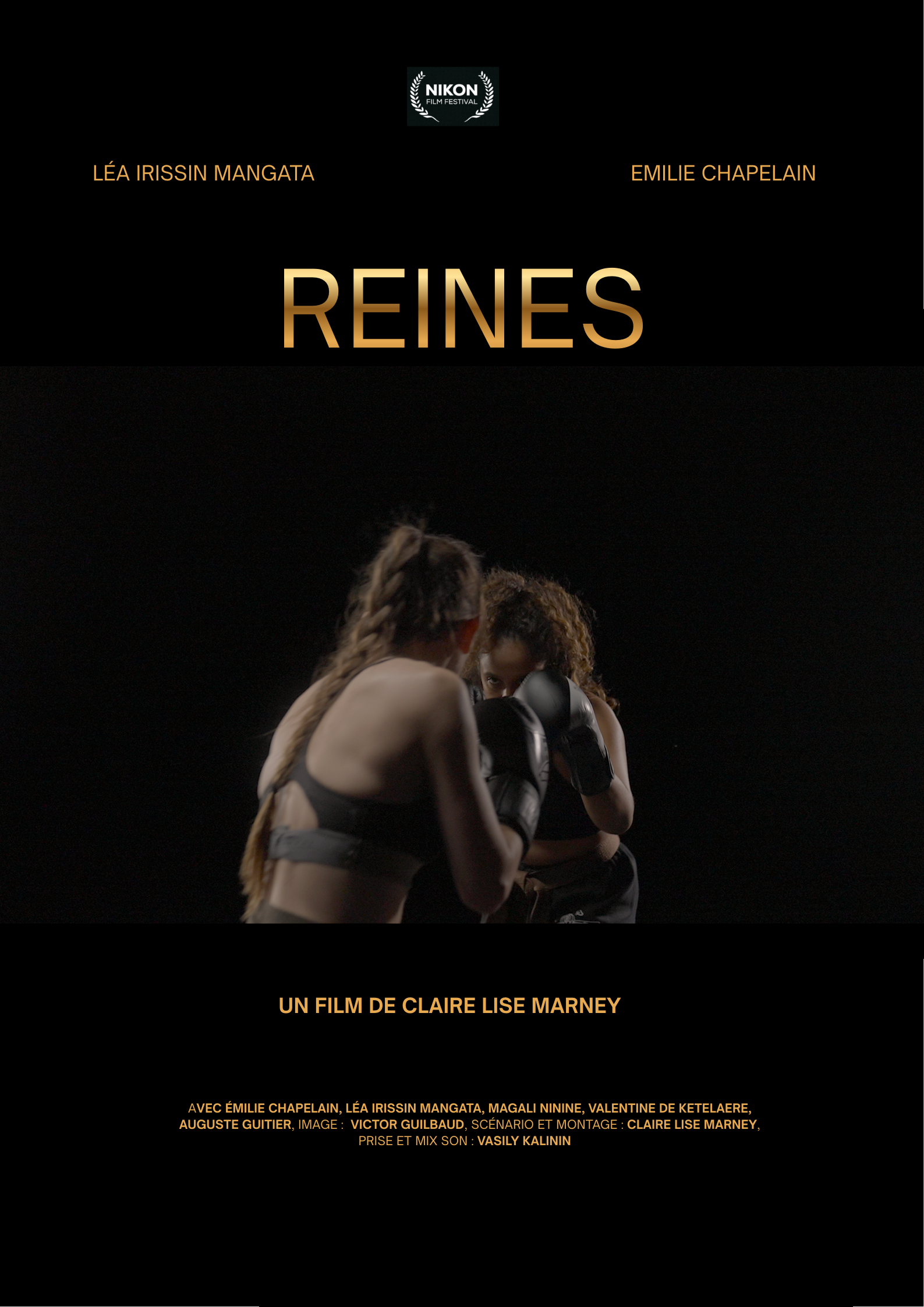 Affiche du court métrage « Reines »