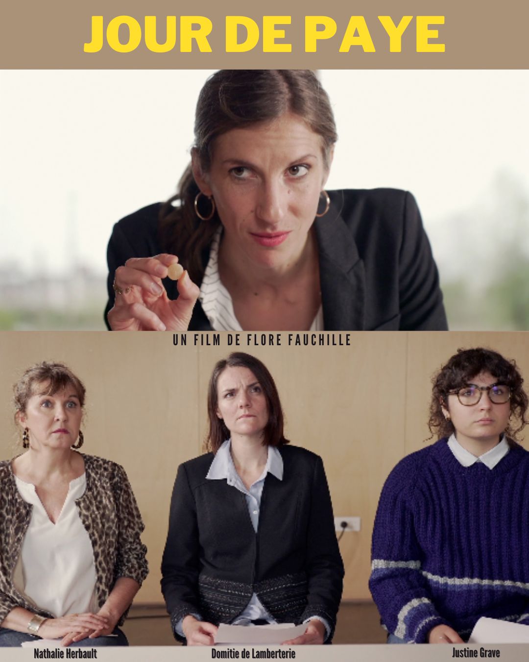 Affiche du court métrage « Jour de paye »